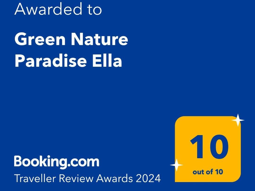 Green Nature Paradise Ella Ngoại thất bức ảnh